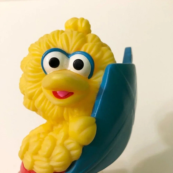 Vtg Sesame Street Big Bird Figures Kid Dimensions Hasbro With Teddy and  Kite - Picture 15 of 16